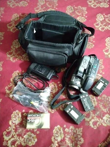 Panasonic Palmcorder PV-L600D VHS-C Camcorder 18X Zoom 3 LCD Working TESTED - Picture 1 of 21