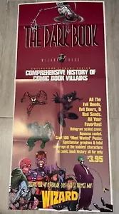 Póster vintage 1993 X-Men Avengers JLA Foes Wizard Press arte cómico original - Imagen 1 de 4