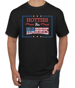 Hotties for Harris | Camiseta unisex divertida semental Kamala for President - Imagen 1 de 14