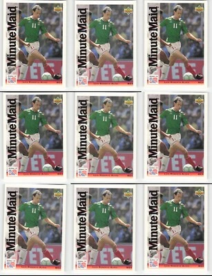 (9) 1994 Upper Deck World Cup Minute Maid - Luis Roberto Alves Lot Soccer Cards - Image 1 of 4