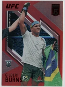 Gilbert Burns 2021 Panini Chronicles UFC Elite Red Rookie RC /149 - Picture 1 of 2