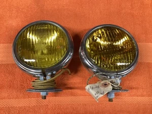 Pair DO RAY 500 Fog Driving light LAMP Car Truck Bus Van Old Auto Hot Rat Rod - Picture 1 of 13