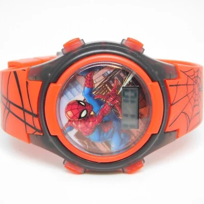 Reloj digital de cuarzo plástico para niños MARVEL SPIDERMAN SPD3515A-AZ batería nueva Foto 1 de 4