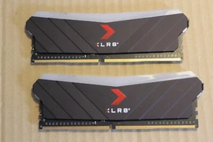 x2 8GB 16GB DDR4 3200MHz PNY Module Mémoire RAM XLR8 RGB Gaming  MEMORY FAST - Picture 1 of 6