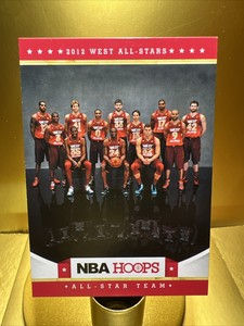 2012 West All-Stars 2012-13 NBA Hoops Basketball Card #295 Kobe KD Nash Dirk CP3