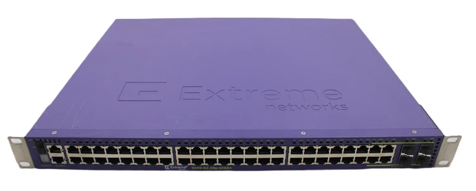 Extreme Networks X440-G2-48P-10GE4 48x PoE+ 8x 1G SFP Switch - Image 1 of 3