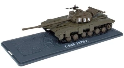 T-64V 1976 1:43 Legends of Armored Vehicles DeAgostini Russia - Image 1 of 4