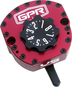 GPR Red Machined Aluminum/Steel V5 Steering Damper Stabilizer 5-5011-4022R - Picture 1 of 1
