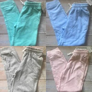 New Carter's Girls Size 8 Terry Cloth Cotton Sweat Pants U pick Color & Quantity - Picture 1 of 5