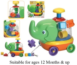Juguete preescolar Fun Time Edwin the Elephant 12 meses + - Imagen 1 de 1