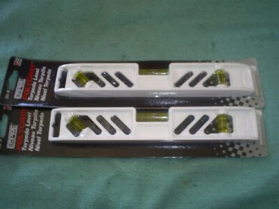 SPIRIT LEVEL 9" TORPEDO LEVEL POLYCAST EMPIRE MADE IN USA  3 VIALS ...2 PIECES - Image 1 of 2