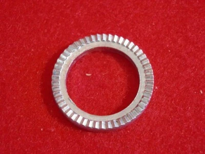 Vintage Headset Lock Ring Round 1 Inch  Sawtooth Pattern Used - Image 1 of 3