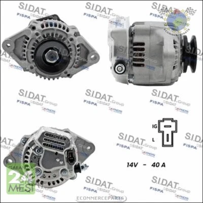 Alternatore Sidat per PIAGGIO QUARGO #i8 - Immagine 1 di 3