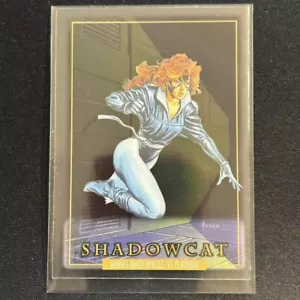 2024 SKYBOX MARVEL MASTERPIECES '92 PLATINUM CLEAR CUT SHADOWCAT - Picture 1 of 1