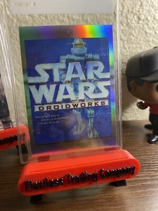 2022 Topps Star Wars Galaxy Chrome Refractor #gg-14 Droidworks - Picture 1 of 2