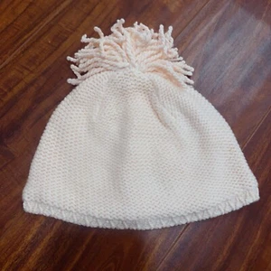 Janie and Jack pink holiday cap - Picture 1 of 3