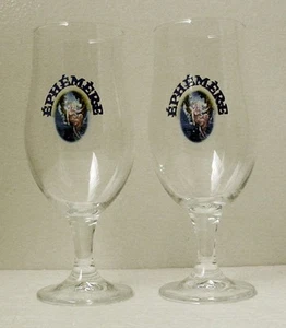 EPHEMERE Tulpenform BIER Gläser von UNIBROUE - Paar (2) - Sammler - Bild 1 von 3