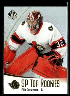 2021-22 Sp Authentic Top rookies Filip Gustavsson #TR-21 H7R2I - Image 1 of 2