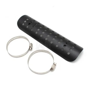 Protector de orificio protector de tubo de silenciador protector protector de tubo de escape de motocicleta de metal - Imagen 1 de 7