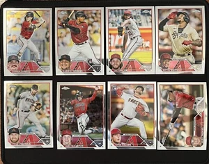 2023 Topps Chrome Team Set - Arizona Diamondbacks Carroll Moreno RC - Picture 1 of 1