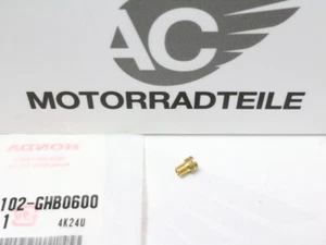 Honda CRF XR CT TRX 70 Hauptdüse Düse Vergaser #60 main jet carburetor Genuine - Picture 1 of 2