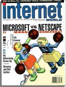 Internet World - 1996, July - Microsoft Explorer vs. Netscape Navigator - Picture 1 of 2