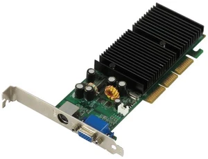Graphics Card EVGA NVIDIA GeForce FX 5200 128MB 128-A8-N303-L2 AGP - Picture 1 of 2