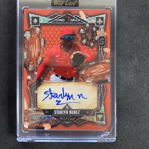 2024 Starlyn Nunez Wild Card “Card Draw 5” Autographed #5/5 - Picture 1 of 2