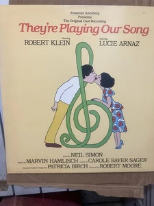 THEY’RE PLAYING OUR SONG Origional Cast Recording Vinyl Record Lyrics 1979 - Picture 1 of 16