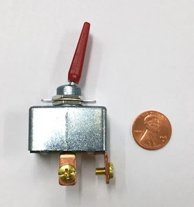 30-12242, Philmore SPST ON-OFF 50A @ 12V DC ROT Kfz Kippschalter - Bild 1 von 3