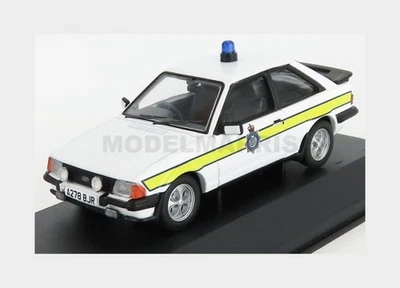 VANGUARDS VA11012 FORD ENGLAND - ESCORT MKIII XR3i POLICE 1990 - WHITE YELLOW -  - Immagine 1 di 2