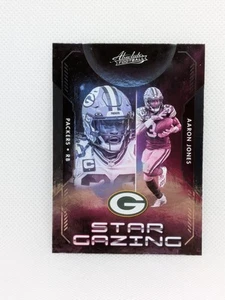 2023 Panini Absolute - Star Gazing Aaron Jones #SG-10 - Picture 1 of 2