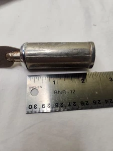 Vintage Ace Chicago Lock Co Tubular Barrel Lock and 2 Keys Made In USA - Picture 1 of 5