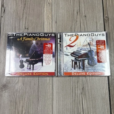 The Piano Guys CD Lot  - A Family Christmas & Piano Guys 2 (Deluxe Edition) New — 第 1/4 张图片
