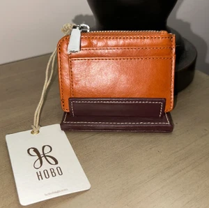 Nuevo HOBO BAGS Kai Clay Cuero ID Cartera - Imagen 1 de 6