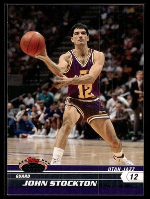 2007-08 Stadium Club #91 John Stockton - Image 1 of 2