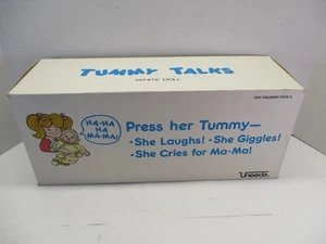 Vintage Uneeda Baby Tummy Talls Doll & Outfit  Sleep Eyes In Box - Picture 1 of 12