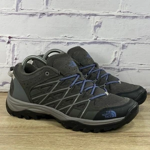 The North Face Storm III Waterproof Hiking Shoes Women's 10.5 Gray Vibram Trail - Picture 1 of 9