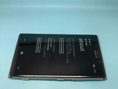 Nokia Lumia 925 32GB Unlocked Windows Smart Phone Very Good Condition - Image 1 of 3