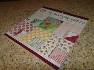 Colorbok Signature PaperPad Modern Millinery 12x 12 Double Sided 48 Sheets AA - Picture 1 of 6