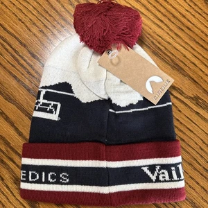 Vail Ski Summit Orthopedics Beanie Cap Mütze One Size Colorado Winter Bommel - Neu - Bild 1 von 6