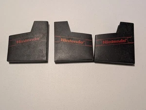 3 Custodia antipolvere cartuccia gioco originale logo NES Nintendo vintage! - Foto 1 di 2