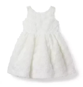 NEW Janie and Jack Rosette Special Occasion Party Christmas Dress Girls 12 $159 - Picture 1 of 4