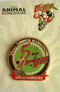WDW Animal Kingdom 5th Anniversary: Passholder LE Pin - Picture 1 of 1