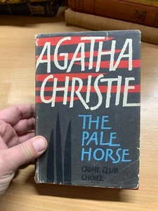 1961 AGATHA CHRISTIE 1ST EDITION "THE PALE HORSE" HARDBACK BOOK (P3) AA - Picture 1 of 16