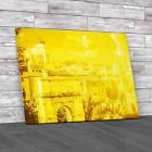Picturesque View Of The Roman Forum Yellow Canvas Print Large Picture Wall Art