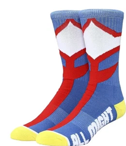 Bioworld My Hero Academia Men's Casual Socks Cushioned Size EU 41-44 - Picture 1 of 3