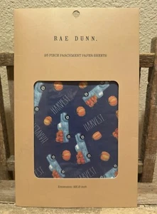 "Hojas de papel pergamino de caída Rae Dunn, 25 piezas, camiones de cosecha y calabaza, 9""x13""" - Imagen 1 de 9