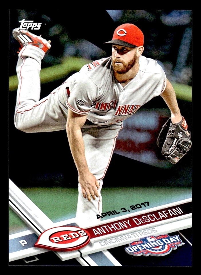 2017 Topps Opening Day Anthony DeSclafani Toys R Us Purple #94 - Cincinnati Reds - Image 1 of 1