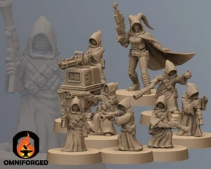 Sand Scrappers Star Wars Legion Shatterpoint Jawa 3D Printed Mini Miniature - Picture 1 of 19